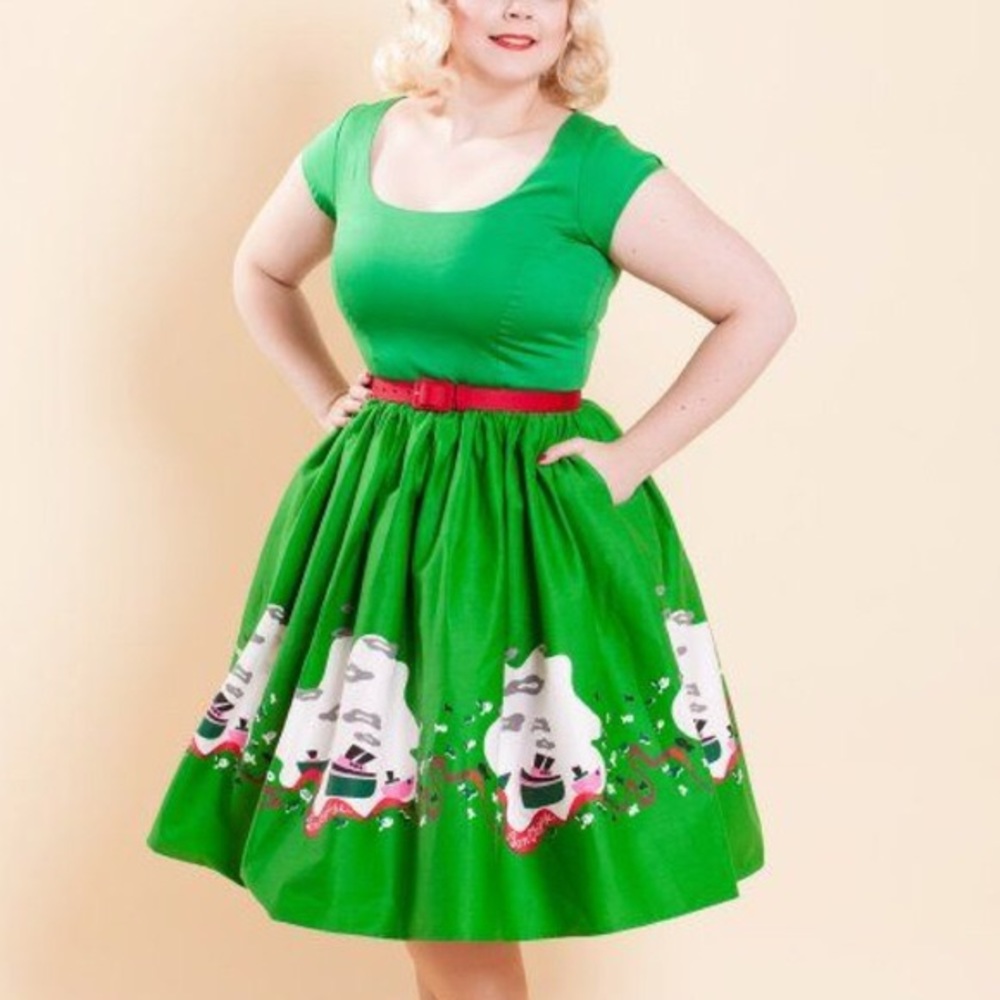 Pinup girl dress, Mary Blair